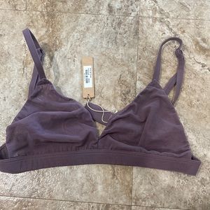 SKIMS mesh triangle bra